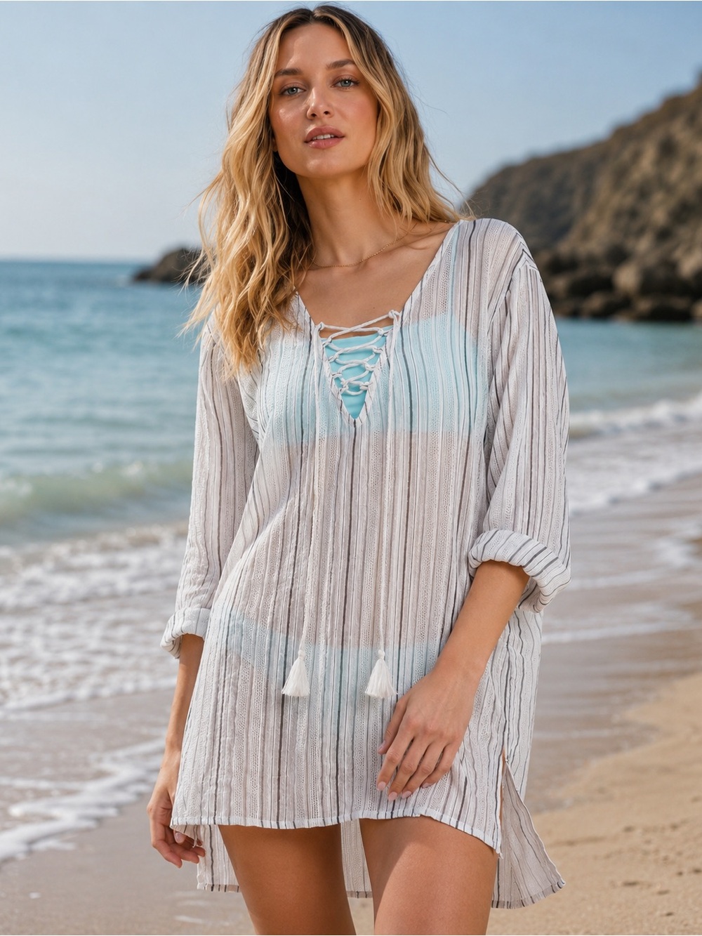 Billabong Blue Skies Swim Cover-Up
